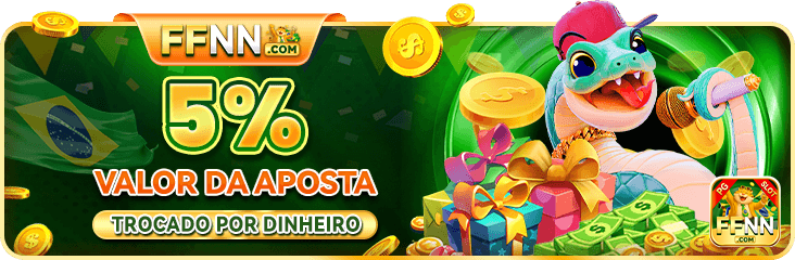 5% VALOR DA APOSTA TROCADO POR DINHEIRO